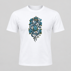 6deep.co Performance Logo Short Sleeve T-Shirt White