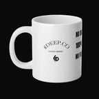 The Blueprint Jumbo 20oz Mug — "No BBL Included • 100% Natural • No Fillers"