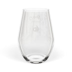 6 Deep Co. Gold Logo Stemless Wine Glass