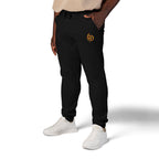 Men's Fitted Embroidered — Cozy Fall Fleece Sweatpants