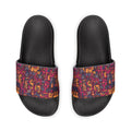 Women's Abstract Geometric Slide Sandals Removable Strap