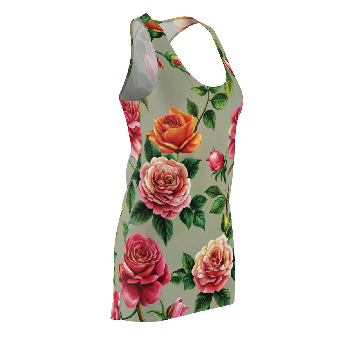Floral Vintage Garden Racerback Dress (Shop the Look) "Slides sold separately"