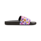 Women's Pastel Brushstroke Slide Sandals — Removable Strap