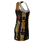 Limited Edition Egyptian Goddess Racerback Dress — Red Sun & Pharaoh (Shop the Look) "Slides sold separately"