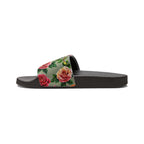 Floral Rose Slide Sandals — Women's Removable-Strap Pool Slides