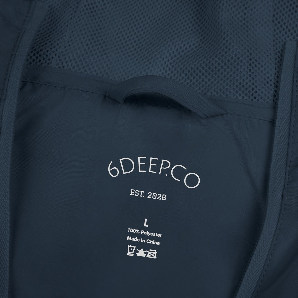 Jacket 6DEEP.CO Activewear" Logo Windbreaker Zip-Up
