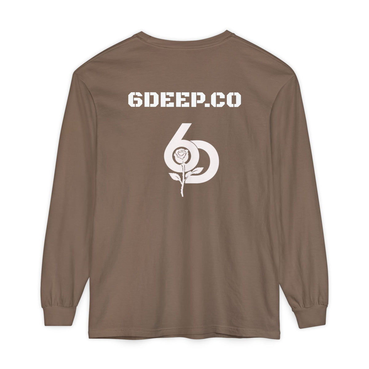 6 Deep Luxury Don't Stop Here Bear Long Sleeve Tee More Available Colors