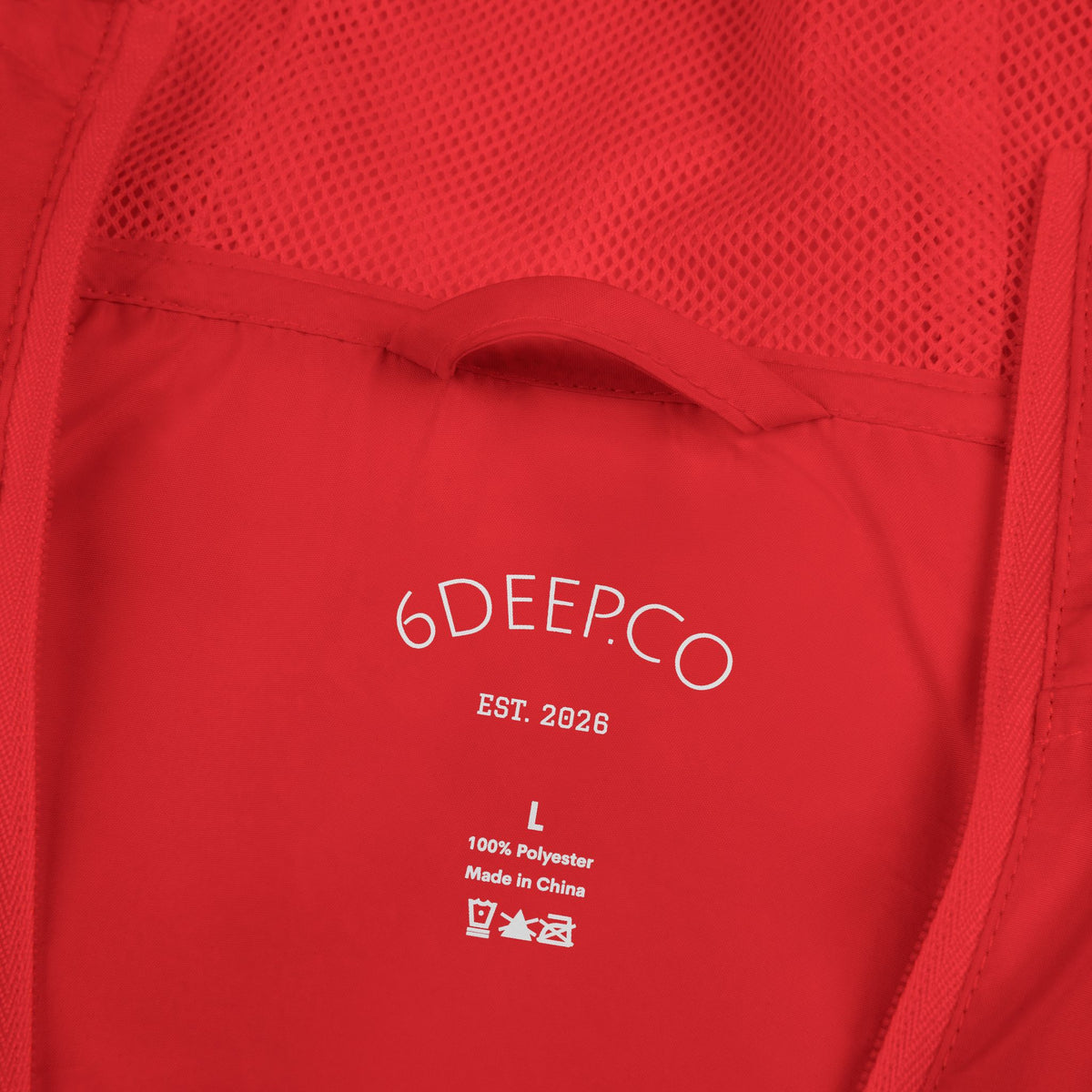 Jacket 6DEEP.CO Activewear" Logo Windbreaker Zip-Up