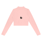 Women’s Crop Yoga Sports Jacket Pink