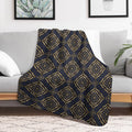220gsm Sherpa Fleece Throw Blanket-50"×60"