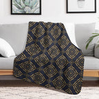 220gsm Sherpa Fleece Throw Blanket-50"×60"