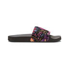Women's Tropical Floral Slide Sandals Removable-Strap