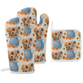 Oven Mitt & Pad Set of 3