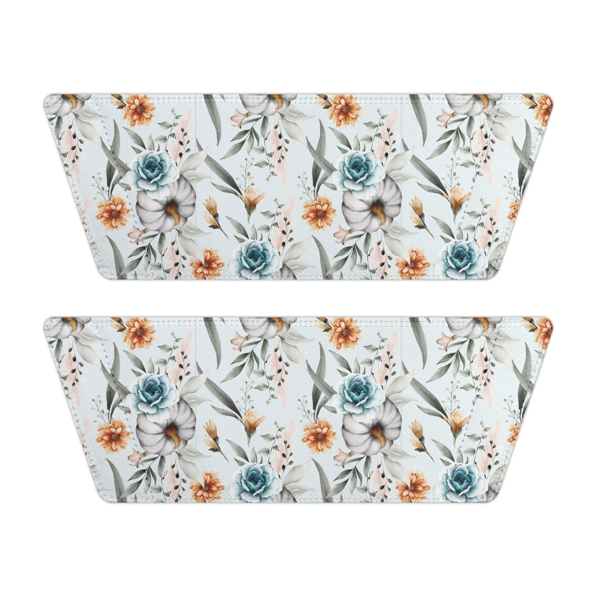 Floral Spring Watercolor Slide Sandals — Removable-Strip