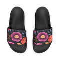 Women's Tropical Floral Slide Sandals Removable-Strap