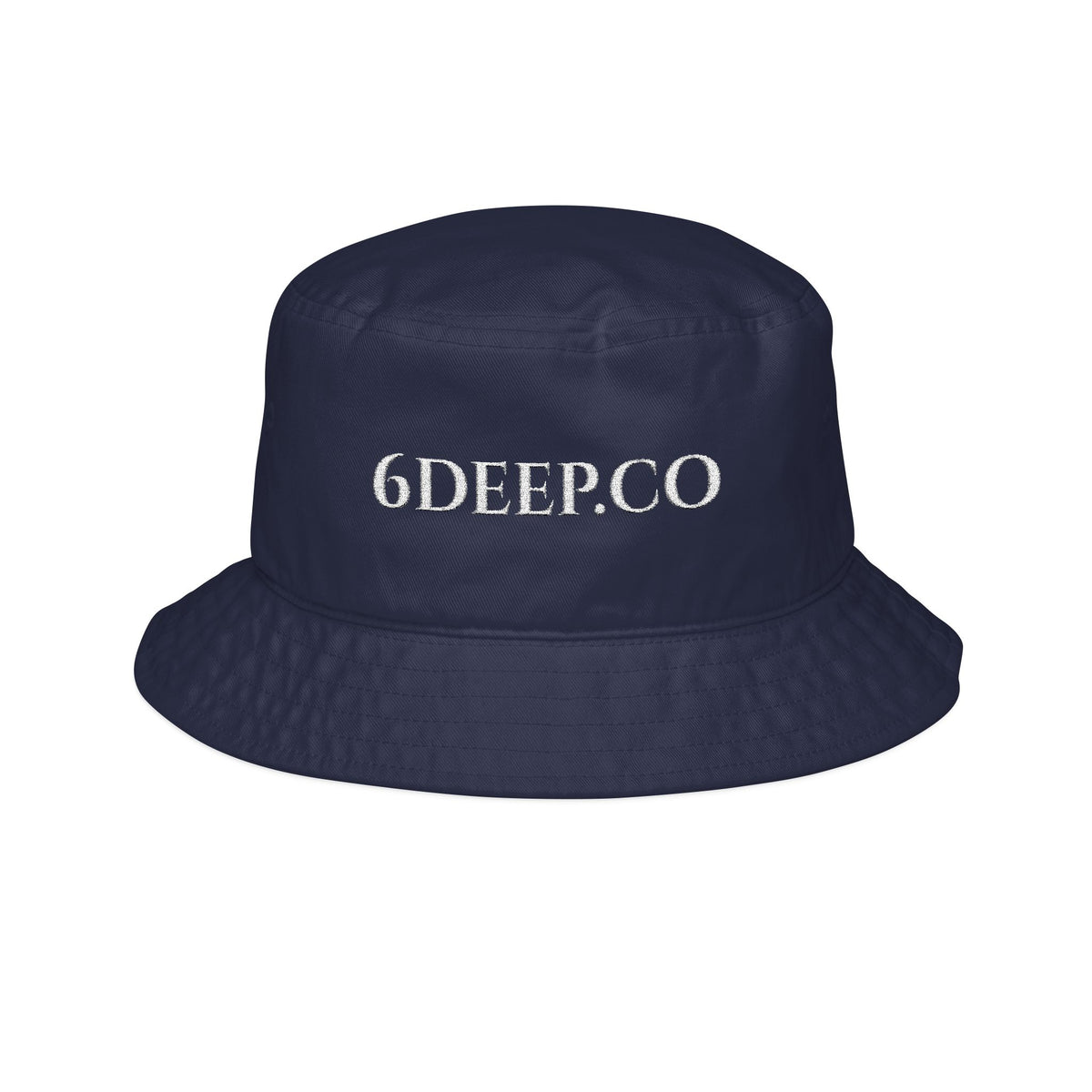 6DEEPCOM Embroidered Bucket Hat Comes in black and Navy