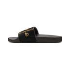 Limited Edition Egyptian Goddess Pattern Slide Sandals — Women's Removable-Strap Beach Slides