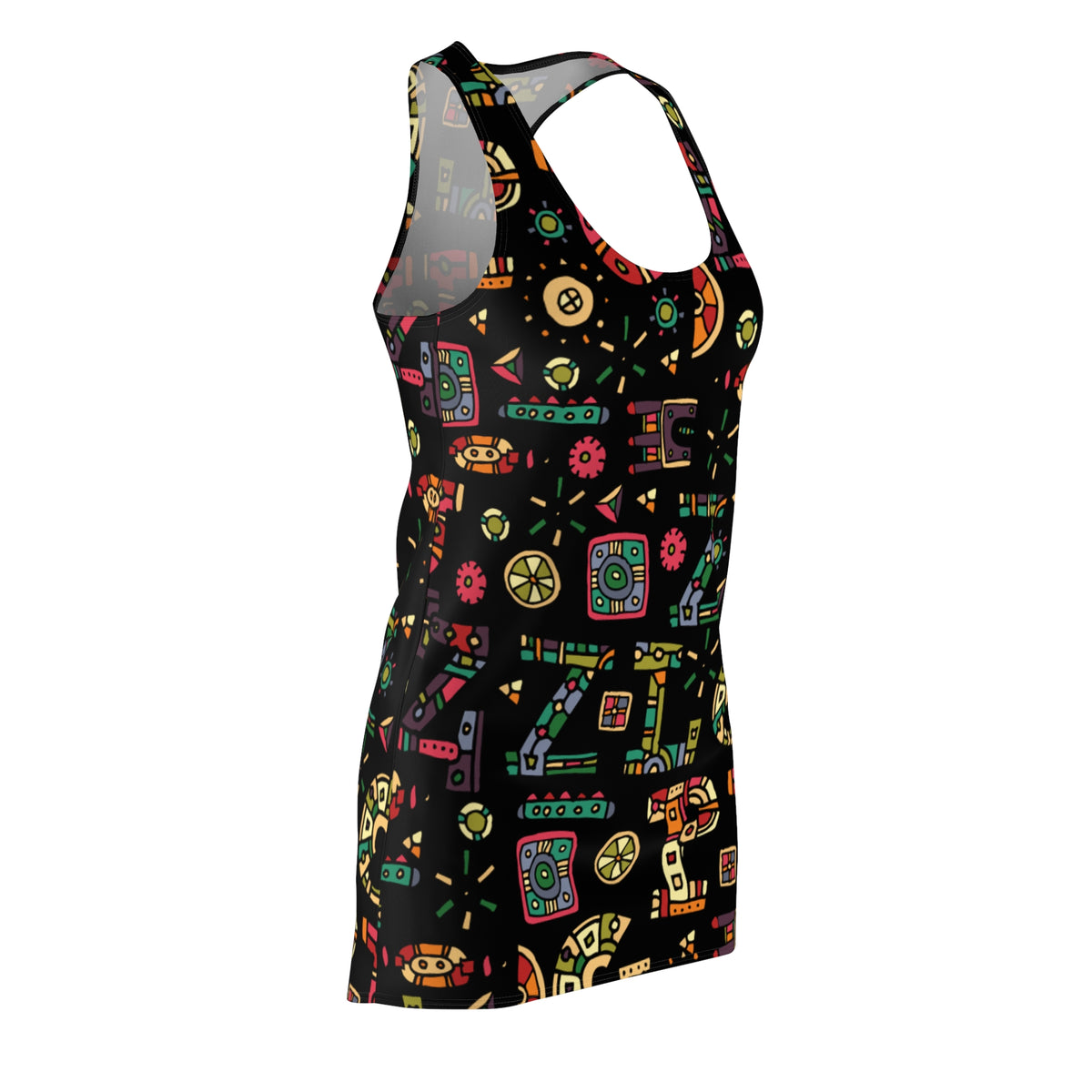 Boho Aztec Racerback Dress Tribal (Shop the Look) "Slides sold separately"