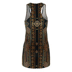 Boho Tribal Racerback Dress — Earthy Aztec (Shop the Look) "Slides sold separately"