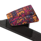 Women's Abstract Geometric Slide Sandals Removable Strap