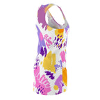 Abstract Pastel Brushstroke Racerback Summer Dress (Shop the Look) "Slides sold separately"