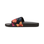 Women's Tropical Floral Slide Sandals Removable-Strap