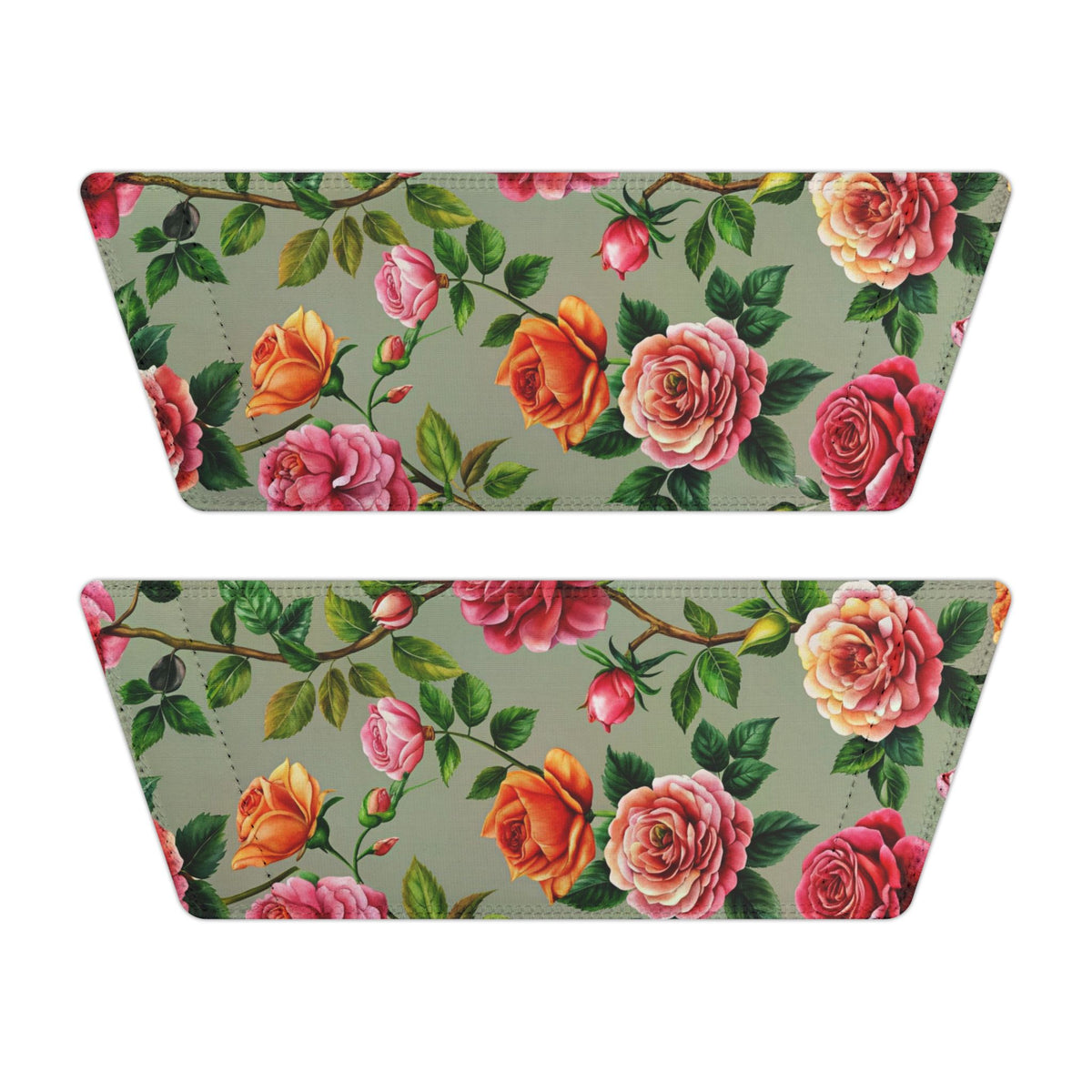 Floral Rose Slide Sandals — Women's Removable-Strap Pool Slides