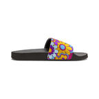 Women's Super Cute Retro Floral Slide Sandals Removable-Strap