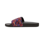 Women's Slide Sandals — Retro Geometric Removable-Strap Slides