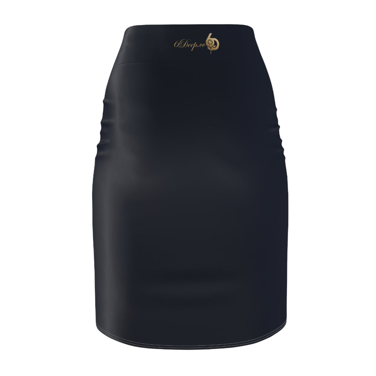 Navy Midnight Blue Pencil Skirt