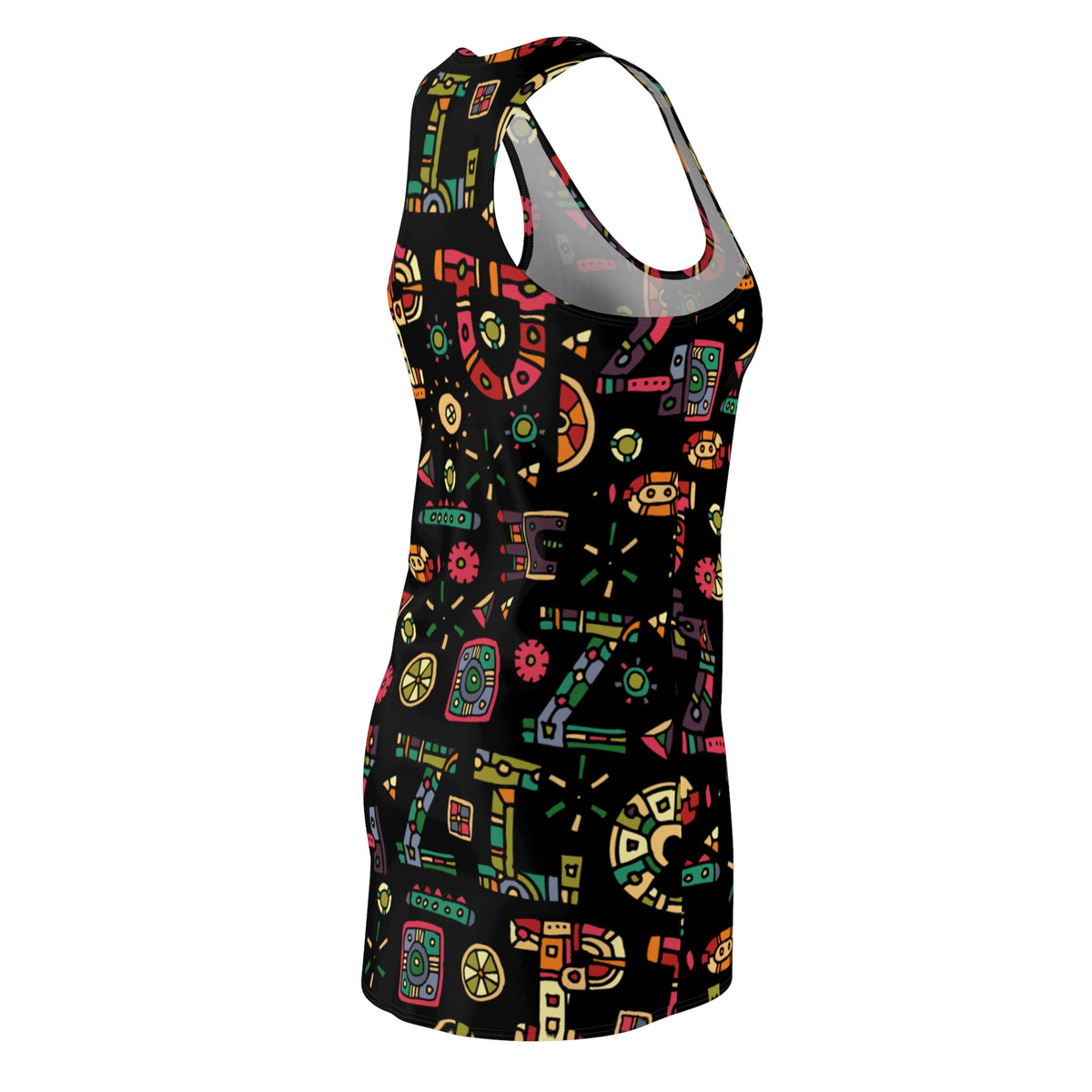 Boho Aztec Racerback Dress Tribal (Shop the Look) "Slides sold separately"