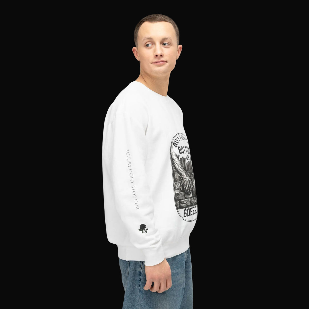 Men's 6 Deep from the Bottom-Up Lightweight Crewneck Sweatshirt