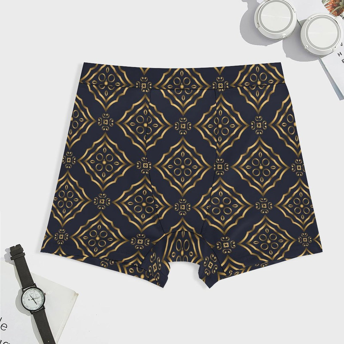 King Royal Men's Cotton Boxer Briefs