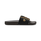 Limited Edition Egyptian Goddess Pattern Slide Sandals — Women's Removable-Strap Beach Slides