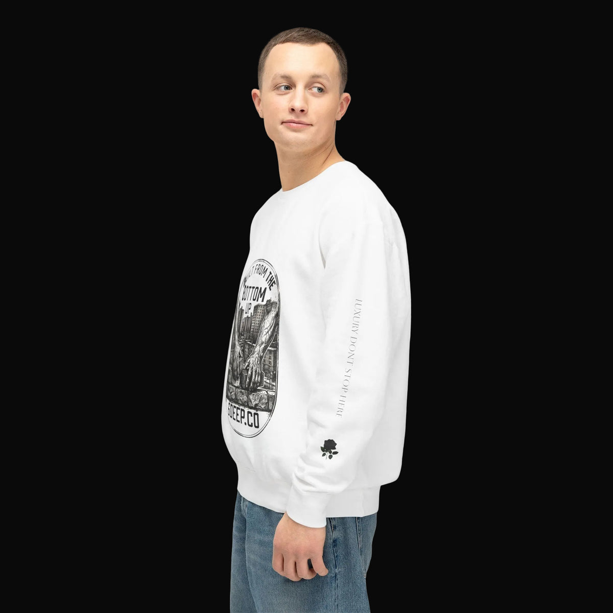 Men's 6 Deep from the Bottom-Up Lightweight Crewneck Sweatshirt