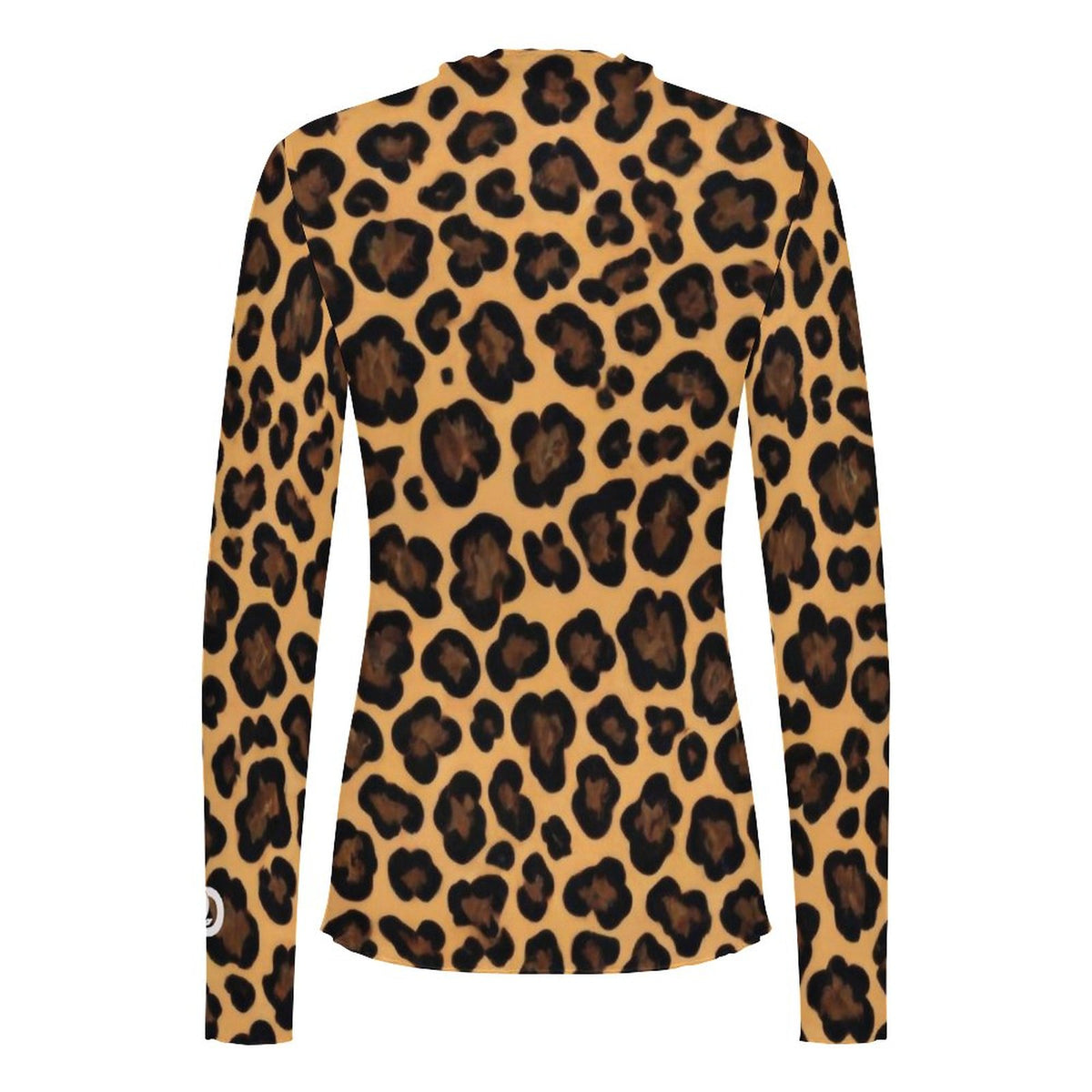 High Neck Mesh Top For Women(All-Over Printing)