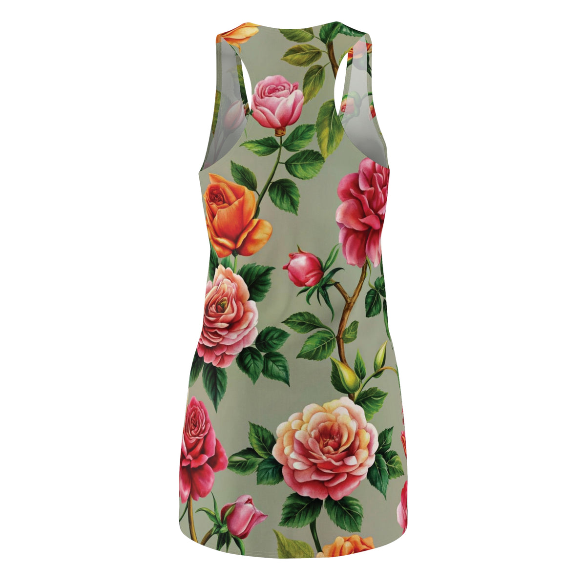 Floral Vintage Garden Racerback Dress (Shop the Look) "Slides sold separately"