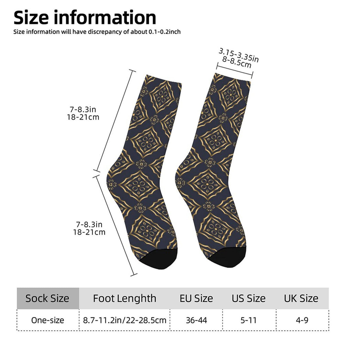 King Royal Collection Men’s Crew Socks