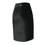 Midnight Black Pencil Skirt