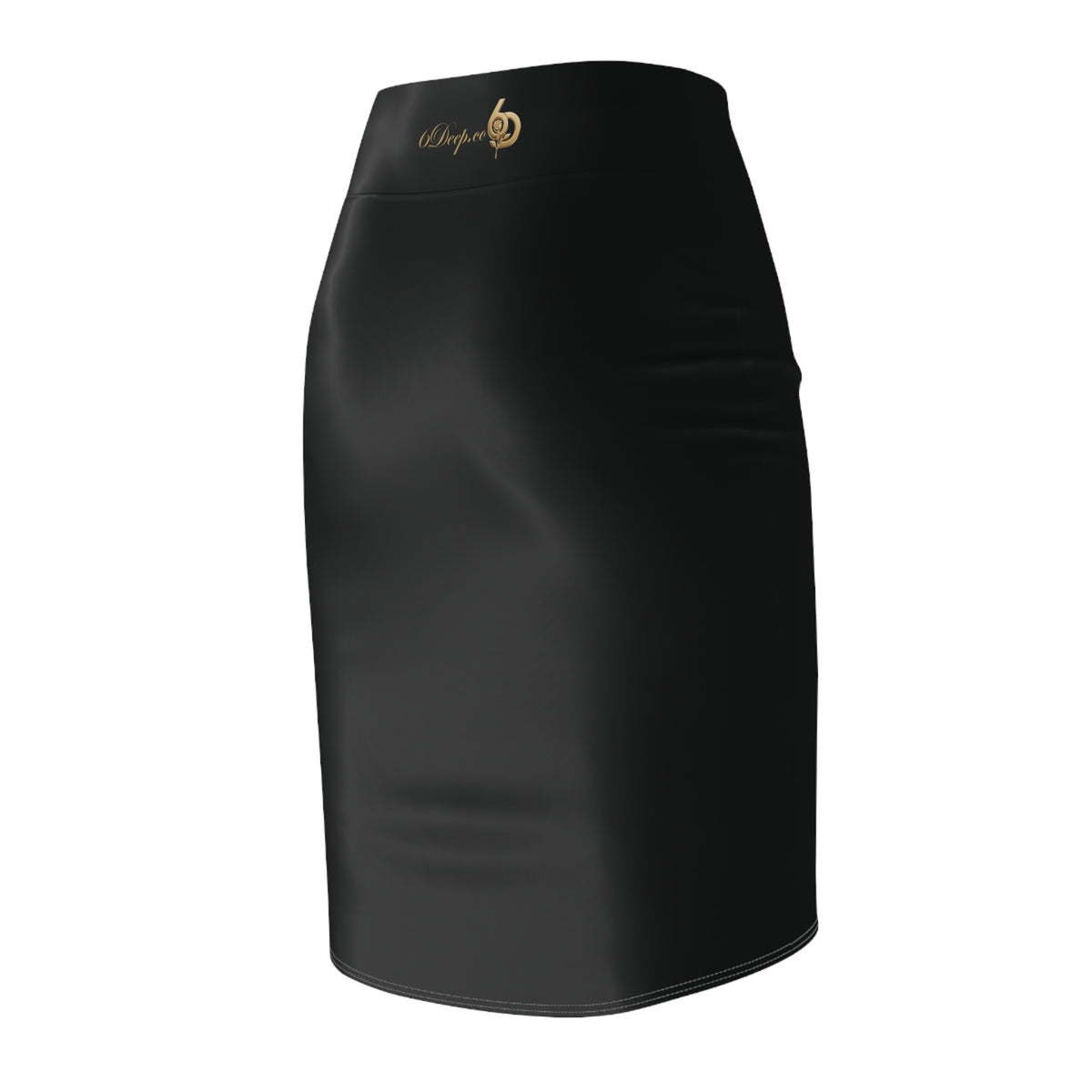 Midnight Black Pencil Skirt