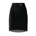 Midnight Black Pencil Skirt