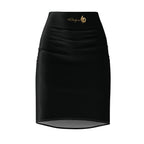 Midnight Black Pencil Skirt