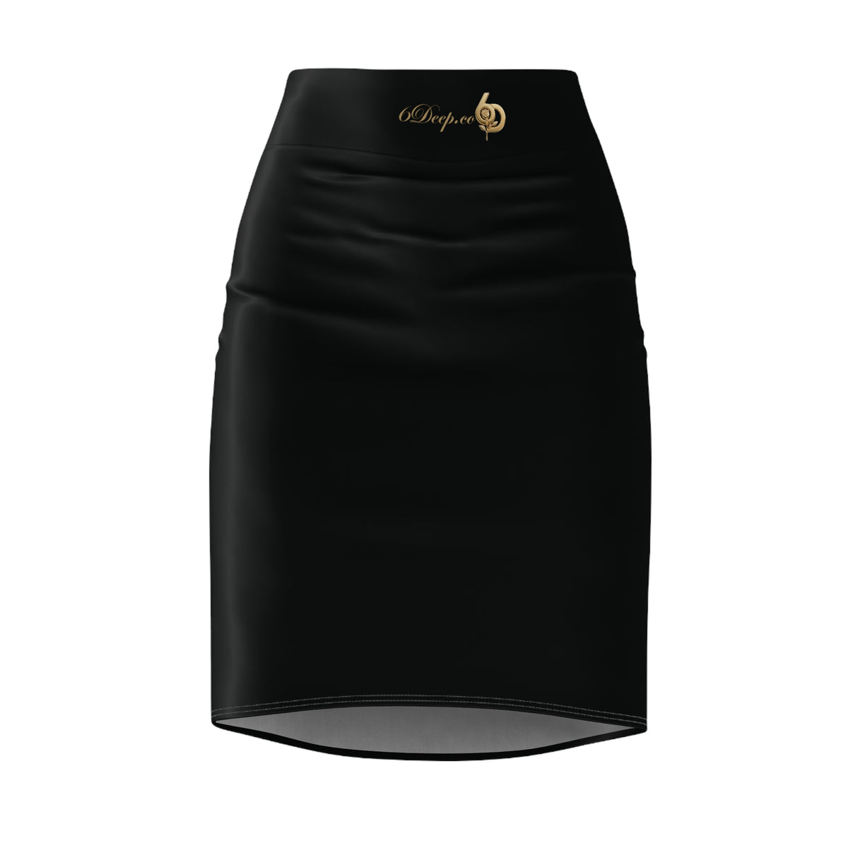 Midnight Black Pencil Skirt