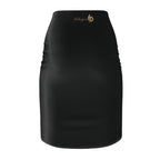 Midnight Black Pencil Skirt