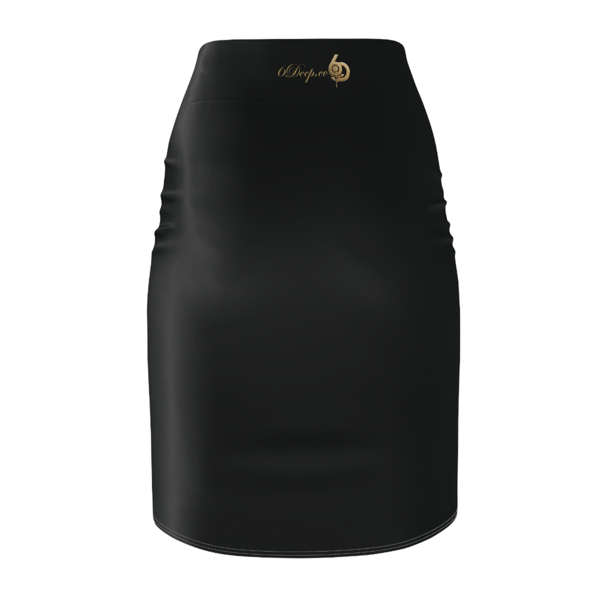 Midnight Black Pencil Skirt
