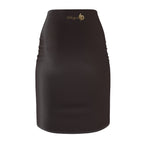 Classic Chocolate Brown Women's Pencil Skirt