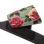 Floral Rose Slide Sandals — Women's Removable-Strap Pool Slides