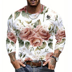 Vintage Rose Lightweight Long Sleeve Shirt