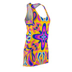 Psychedelic Floral Racerback Dress (Shop the Look) "Slides sold separately"