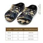 6Deep Nightfall Camo High-Heeled Clogs
